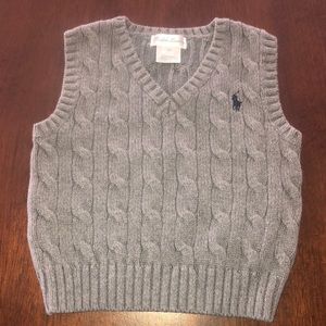 Baby boy Ralph Lauren sweater vest